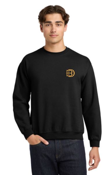 Black Dragons No Mercy Gildan - Heavy Blend Crewneck Sweatshirt