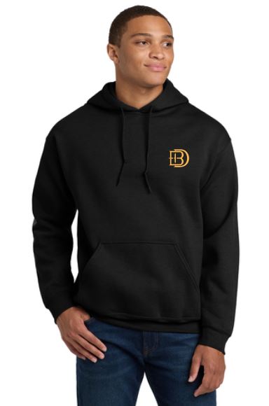 Black Dragons No Mercy Gildan - Heavy Blend Hoodie