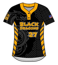 Black Dragons - Sublimated Jersey (Player Only)