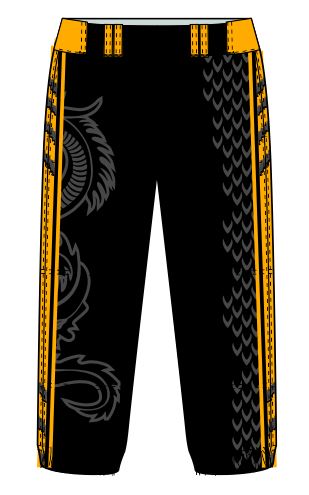 Black Dragons - Sublimated Pants (Player Only)