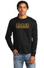 Black Dragons Words Champion - Long Sleeve T-Shirt