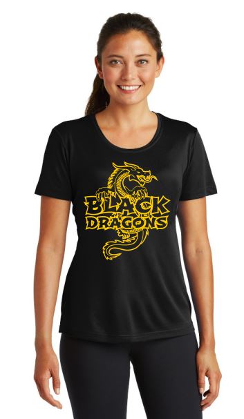 Black Dragons Women's Cooling Performance Crew