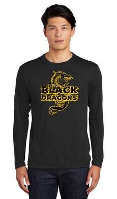 Black Dragons Cooling Performance Long Sleeve T-Shirt