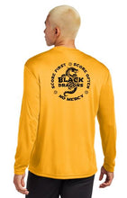 Black Dragons No Mercy Cooling Performance Long Sleeve T-Shirt