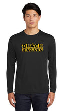 Black Dragons Words Cooling Performance Long Sleeve T-Shirt