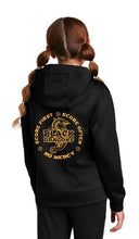 Black Dragons No Mercy Performance Wicking Fleece Youth Hoodie