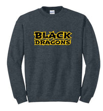 Black Dragons Words Design Gildan - Heavy Blend™ Crewneck Sweatshirt