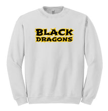 Black Dragons Words Design Gildan - Heavy Blend™ Crewneck Sweatshirt