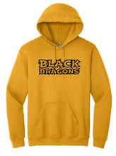 Black Dragons Words Design Gildan - Heavy Blend™ Youth Hoodie