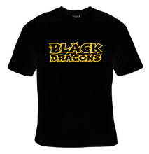 Black Dragons Words Design Bella Canvas Ringspun Youth Tee