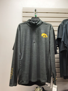 Iowa Hawkeyes Russell Athletic Quarter Zip Pullover