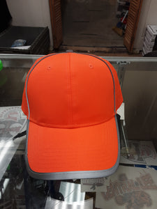 Safety Orange Outdoor Cap - Safety Mesh-Back Cap