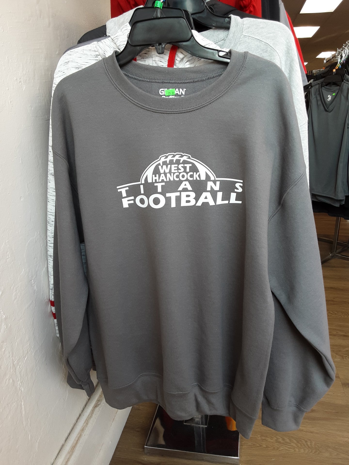 West Hancock Titans Football Gildan - DryBlend® Sweatshirt