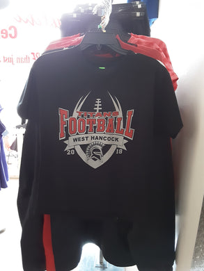 West Hancock Titans 2018 Football Hanes - ComfortSoft® Youth Short Sleeve T-Shirt