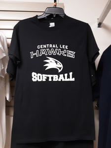 Central Lee Hawks Softball Gildan - DryBlend® T-Shirt