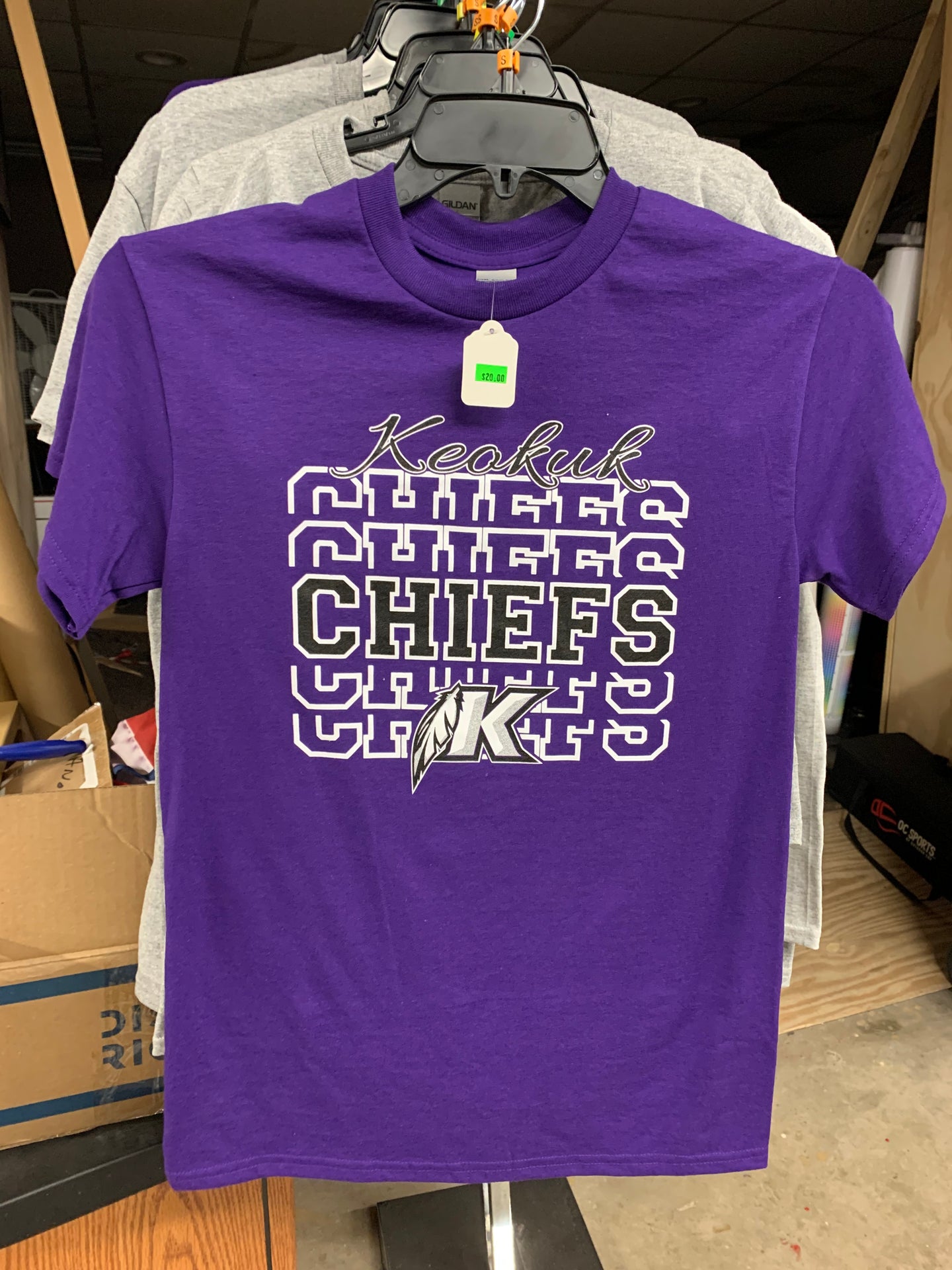 Keokuk Chiefs Repeat Gildan T-Shirt