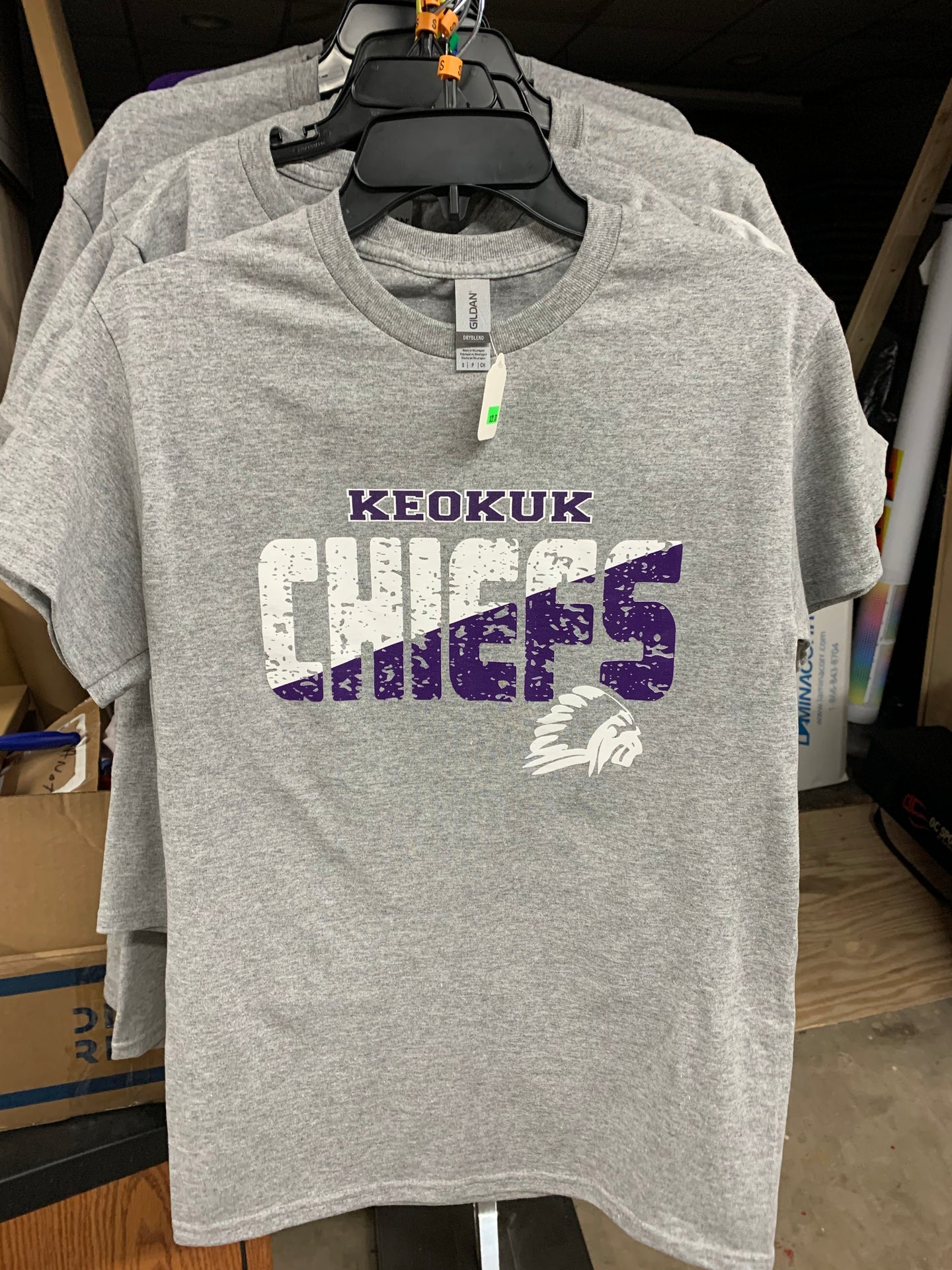 Keokuk Chiefs Divide Gildan T-Shirt