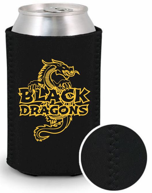 Black Dragons Koozie