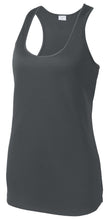 Black Dragons Words Sport-Tek Ladies PosiCharge Racerback Tank