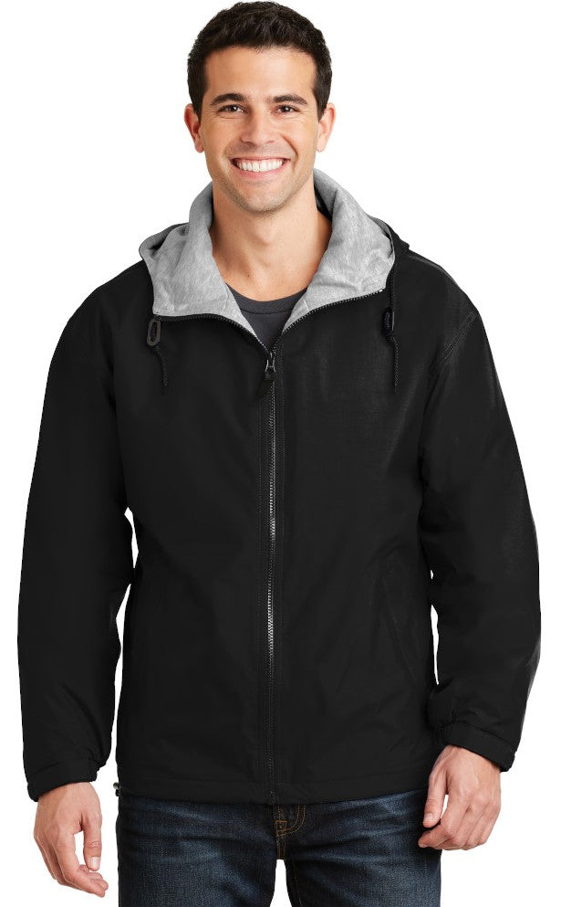 Black Dragons Sweatshirt Fleece Lined Hooded Team Jacket