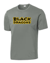 Black Dragons Words Design Youth Cooling Performance Crew