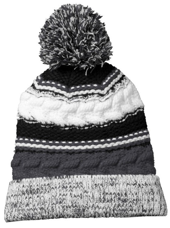 Black Dragons- Sport-Tek Pom Pom Team Beanie